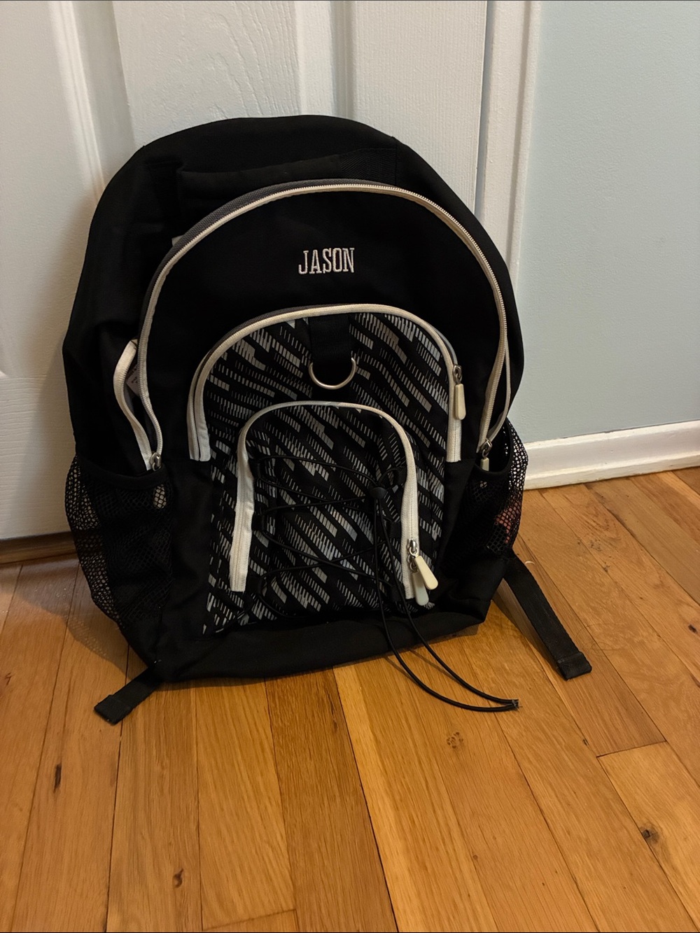Black and White Backpack